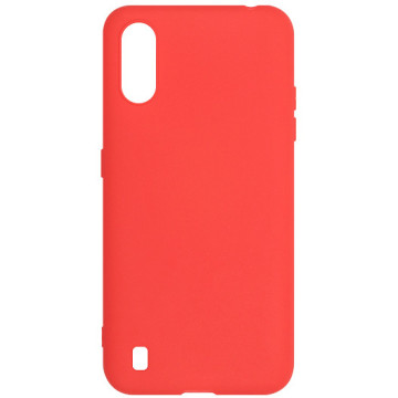 Samsung Galaxy A01 Case - Soft Flex - red
