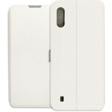 Samsung Galaxy A01 Case - Wallet Book - white