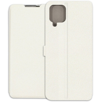 Samsung Galaxy M12 Case - Wallet Book - white