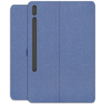 Samsung Galaxy Tab S7 FE Case - Wallet Book - navy blue
