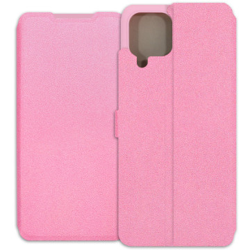Samsung Galaxy M22 Case - Soft Wallet Book - pink