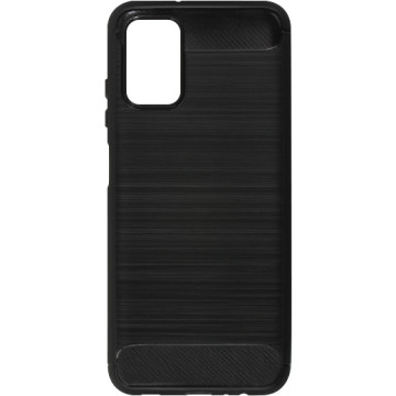 Samsung Galaxy A03s Case - Forcell Carbon - black