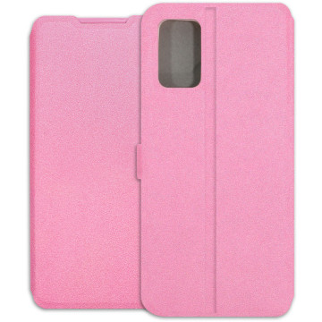 Samsung Galaxy A03s Case - Soft Wallet Book - pink