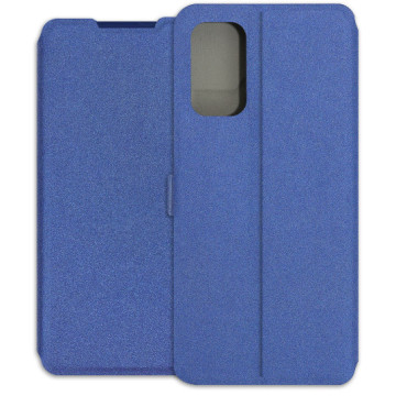 Samsung Galaxy M52 5G Case - Soft Wallet Book - navy blue