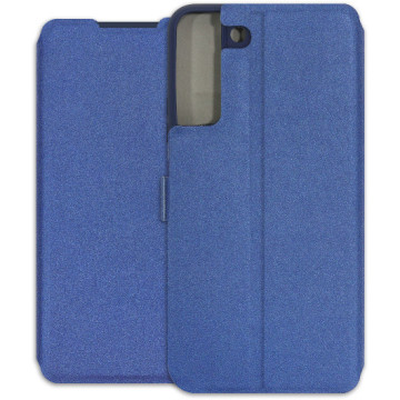 Samsung Galaxy S22 Plus Case - Soft Wallet Book - navy blue