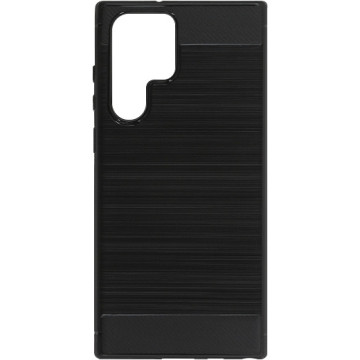 Samsung Galaxy S22 Ultra Case - Forcell Carbon - black