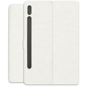 Samsung Galaxy Tab S8 Plus Case - Wallet Book - white