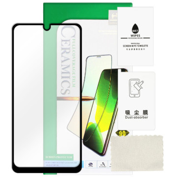 Samsung Galaxy A40 - tempered glass Ceramic 9D Full Glue - black