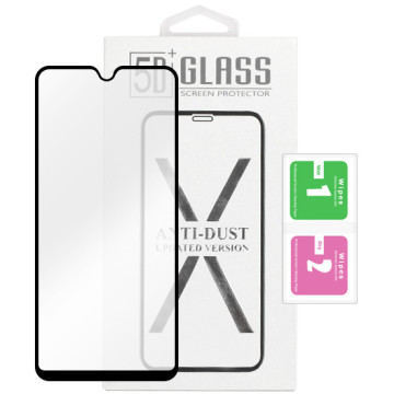 Samsung Galaxy A20e - tempered glass 5D Full Glue - black