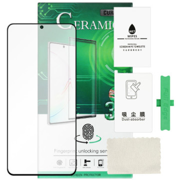 Samsung Galaxy S20 Ultra - tempered glass Ceramic 9D Full Glue - black
