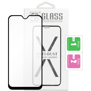 Samsung Galaxy M21 - tempered glass 5D Full Glue - black