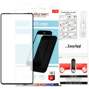 Samsung Galaxy Note 20 - tempered glass MyScreen Protector Lite Glass Edge - black