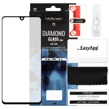 Samsung Galaxy A42 5G - tempered glass MyScreen Protector Diamond Glass Edge Full Glue - black