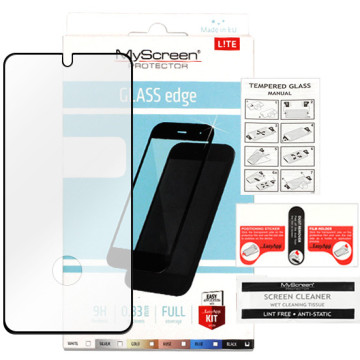 Samsung Galaxy S21 Plus - tempered glass MyScreen Protector Lite Glass Edge - black
