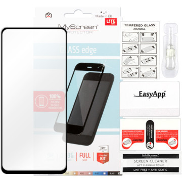 Samsung Galaxy A72 - tempered glass MyScreen Protector Lite Glass Edge Full Glue - black