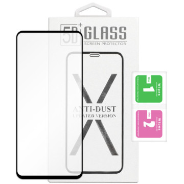 Samsung Galaxy A72 - tempered glass 5D Full Glue - black