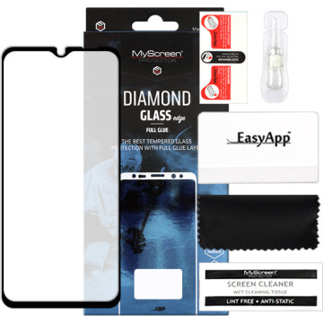 Samsung Galaxy A32 5G - tempered glass MyScreen Protector Diamond Glass Edge Full Glue - black