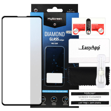 Samsung Galaxy A52 5G - tempered glass MyScreen Protector Diamond Lite Glass Edge Full Glue - black