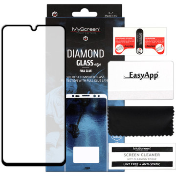 Samsung Galaxy A33 5G - tempered glass MyScreen Protector Diamond Glass Edge Full Glue - black