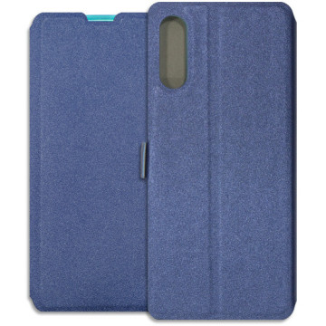Sony Xperia L4 Case - Wallet Book - navy blue