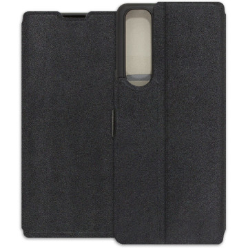 Sony Xperia 5 III Case - Soft Wallet Book - black