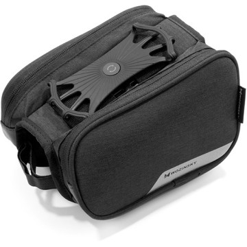 Wozinsky WBB14BK bicycle bag with a 1.5L phone holder - black