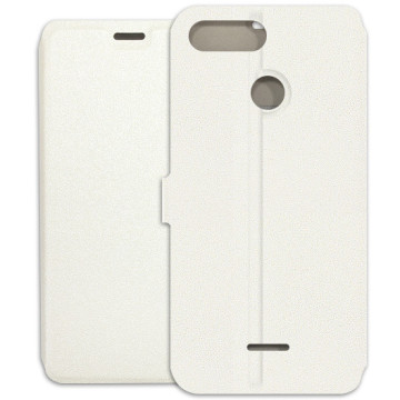 Xiaomi Redmi 6 Case - Wallet Book - white