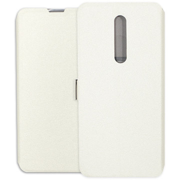 Xiaomi Mi 9T Case - Wallet Book - white