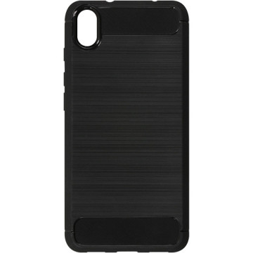 Xiaomi Redmi 7A Case - Forcell Carbon - black