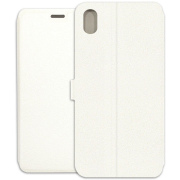 Xiaomi Redmi 7A Case - Wallet Book - white