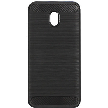 Xiaomi Redmi 8A Case - Forcell Carbon - black