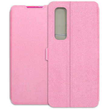Xiaomi Mi Note 10 Lite Case - Wallet Book - pink