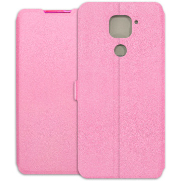 Xiaomi Redmi Note 9 Case - Wallet Book - pink