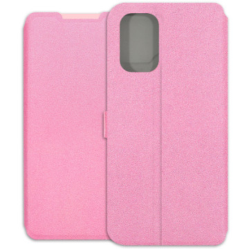 Xiaomi Redmi Note 10 Case - Soft Wallet Book - pink