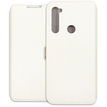 Xiaomi Redmi Note 8 (2021) Case - Wallet Book - white