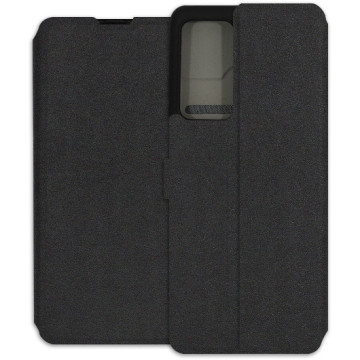 Xiaomi 12X Case - Soft Wallet Book - black