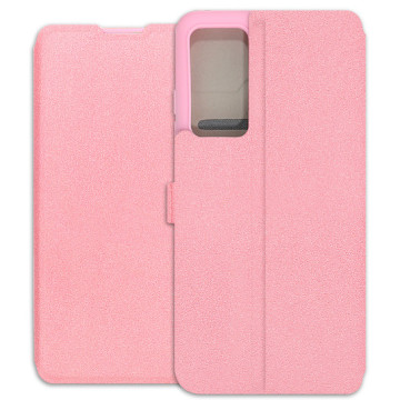 Xiaomi 12X Case - Soft Wallet Book - pink
