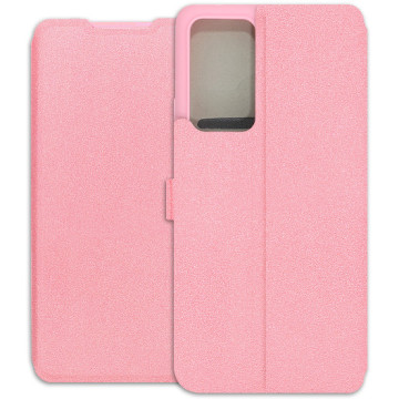 Xiaomi 12 Pro Case - Soft Wallet Book - pink