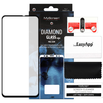 Xiaomi Mi 10T Lite 5G - tempered glass MyScreen Protector Diamond Glass Edge Full Glue - black