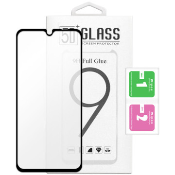 POCO M3 - tempered glass 5D Full Glue - black