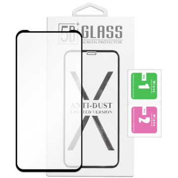 Xiaomi Redmi Note 9T 5G - tempered glass 5D Full Glue - black