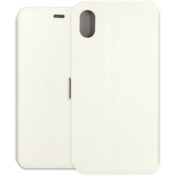 Apple iPhone XR Case - Wallet Book - white