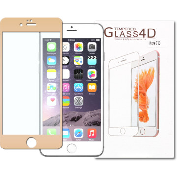 Apple iPhone 6s Plus - tempered glass 3D - gold