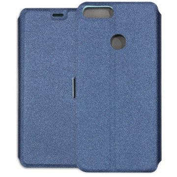 Huawei Enjoy 7S Case - Wallet Book - navy blue