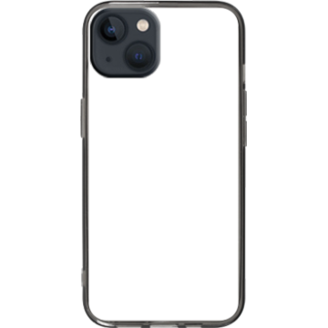 Phone case - casey Design Case - Marble Case - White Marble - black