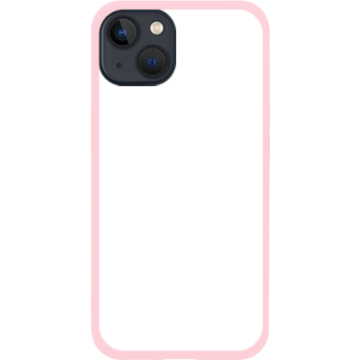 Phone case - casey Soft Flex Design - Marble Case - White Marble - pink