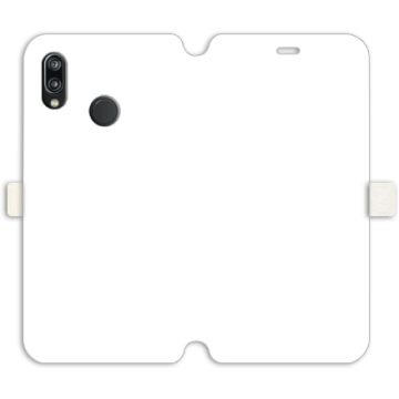 Phone case - casey Wallet Book Design - Marble Case - White Marble
