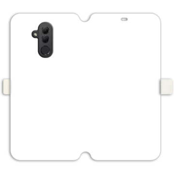 Phone case - casey Wallet Book Design - Marble Case - White Marble