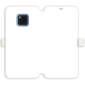 Phone case - casey Wallet Book Design - Marble Case - White Marble