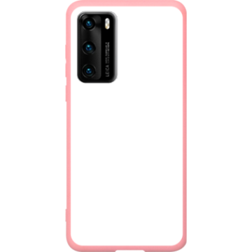Phone case - casey Soft Flex Design - Gold Abstract - Watercolor design - pink